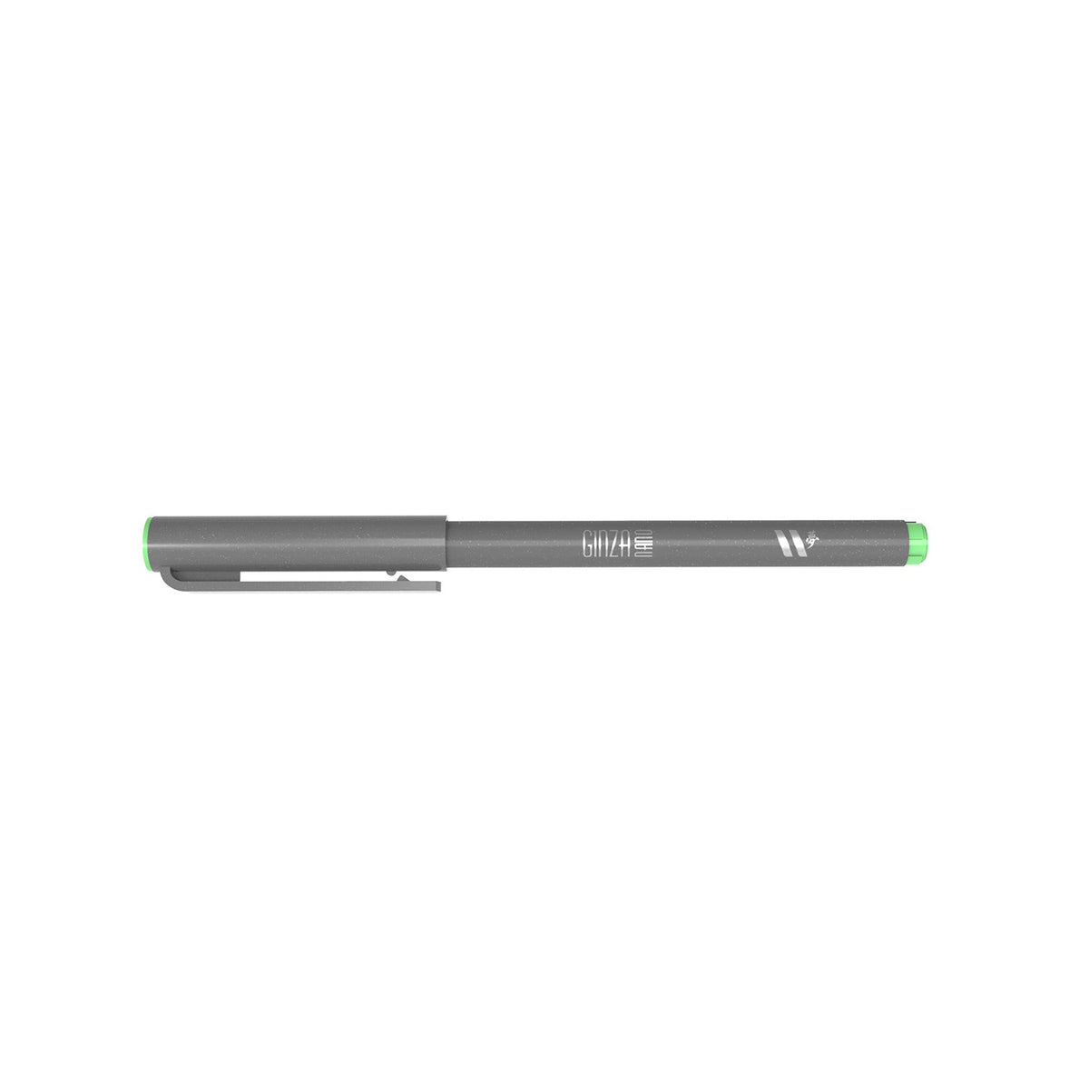 Marcador Ginza Nano Brush Pen Verde Oliva Newpen