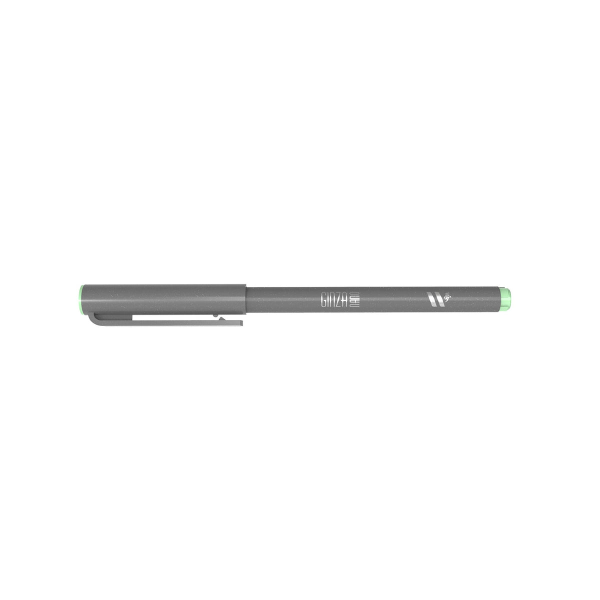 Marcador Ginza Nano Brush Pen Verde Menta Newpen