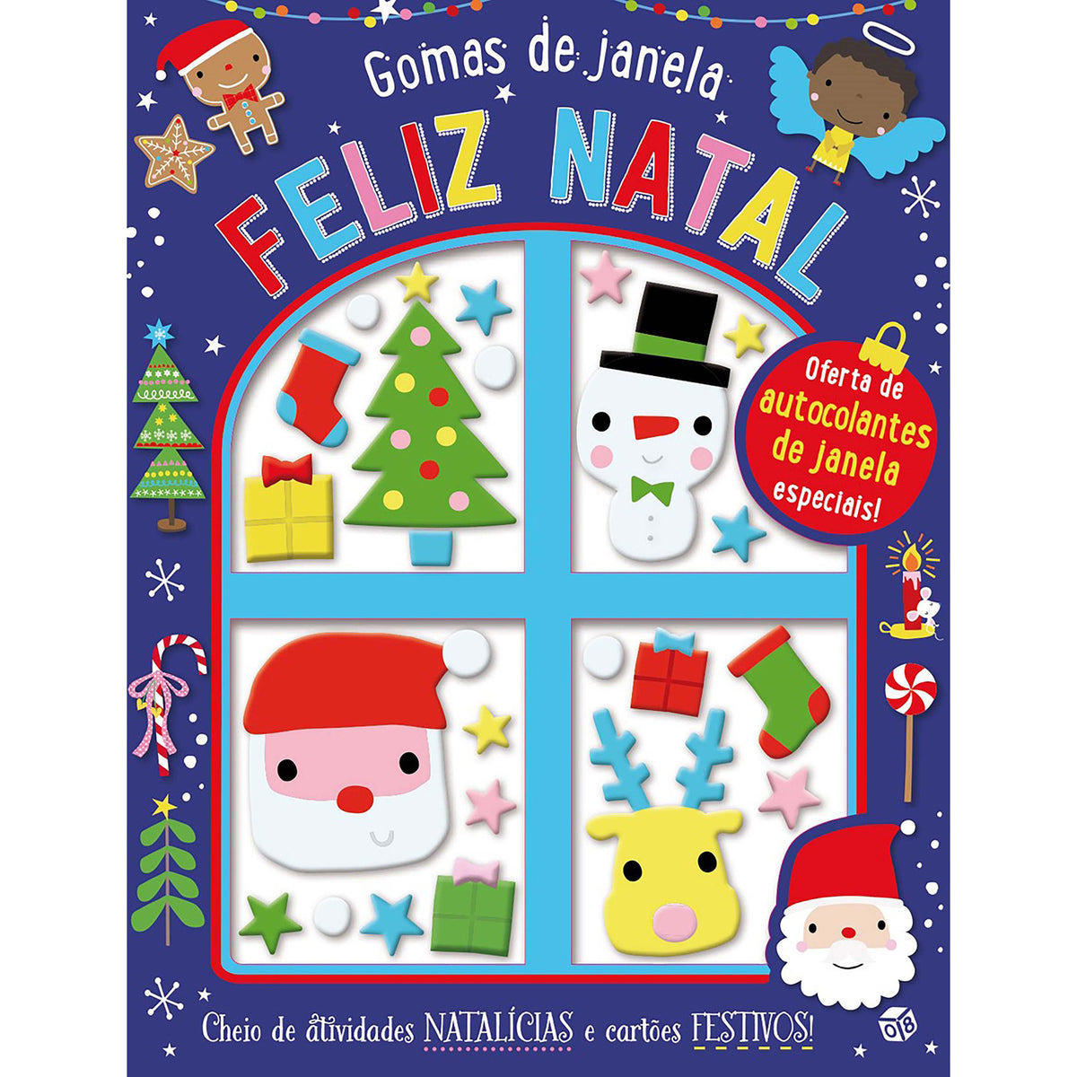 Gomas De Janela - Feliz Natal: de Make Believe Ideas