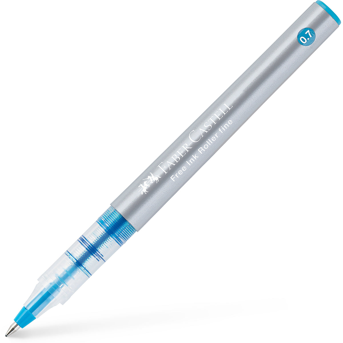 Caneta Roller Free Ink 0.7 Azul Claro Faber-Castell