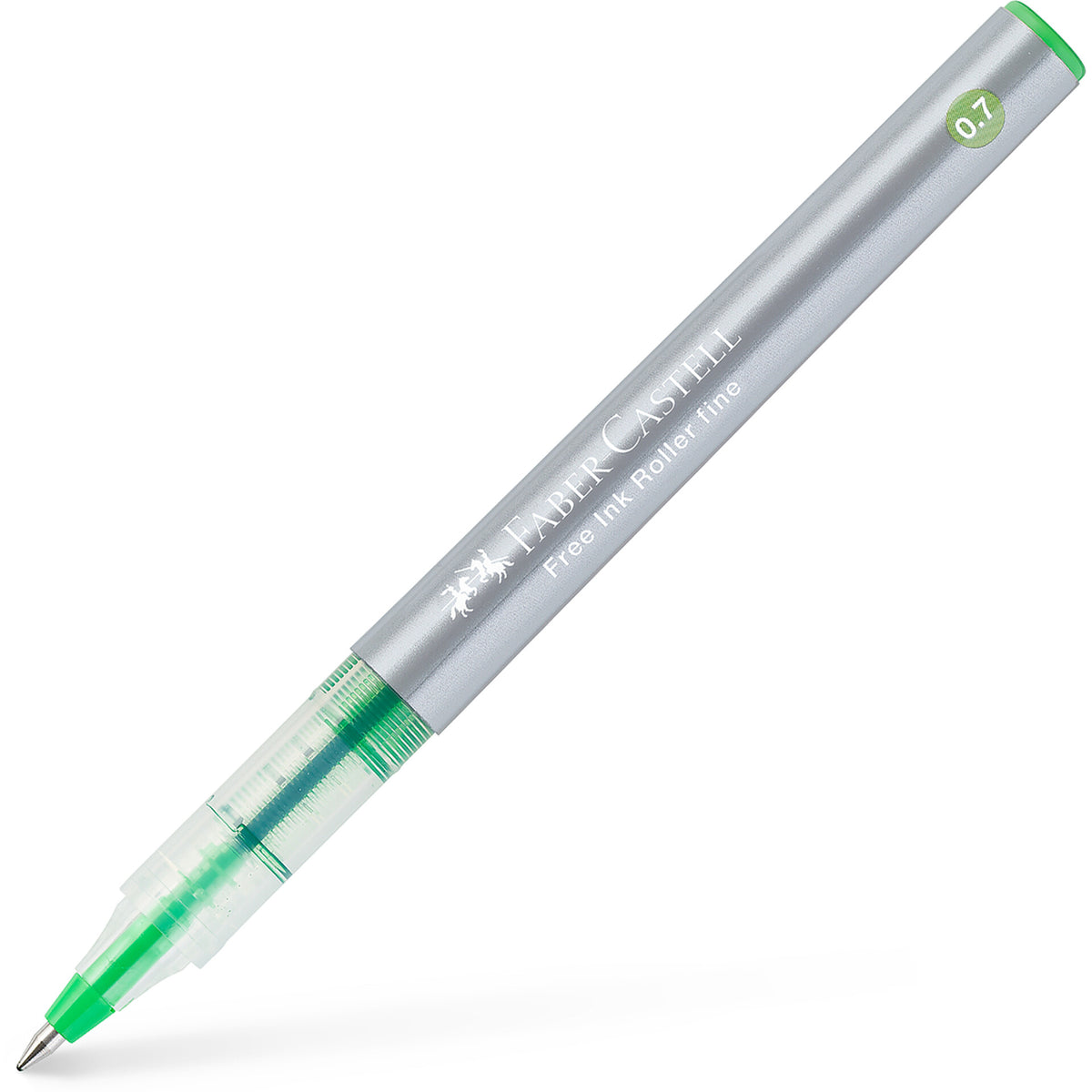 Caneta Roller Free Ink 0.7 Verde Claro Faber-Castell
