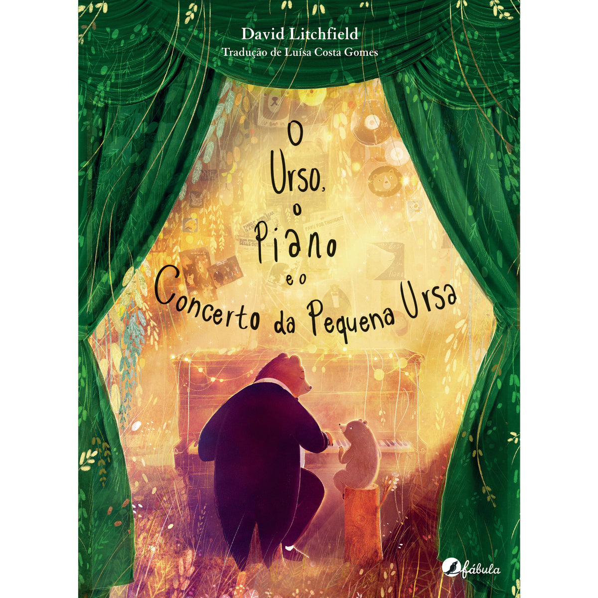 O Urso, o Piano e o Concerto da Pequena Ursa de David Litchfield