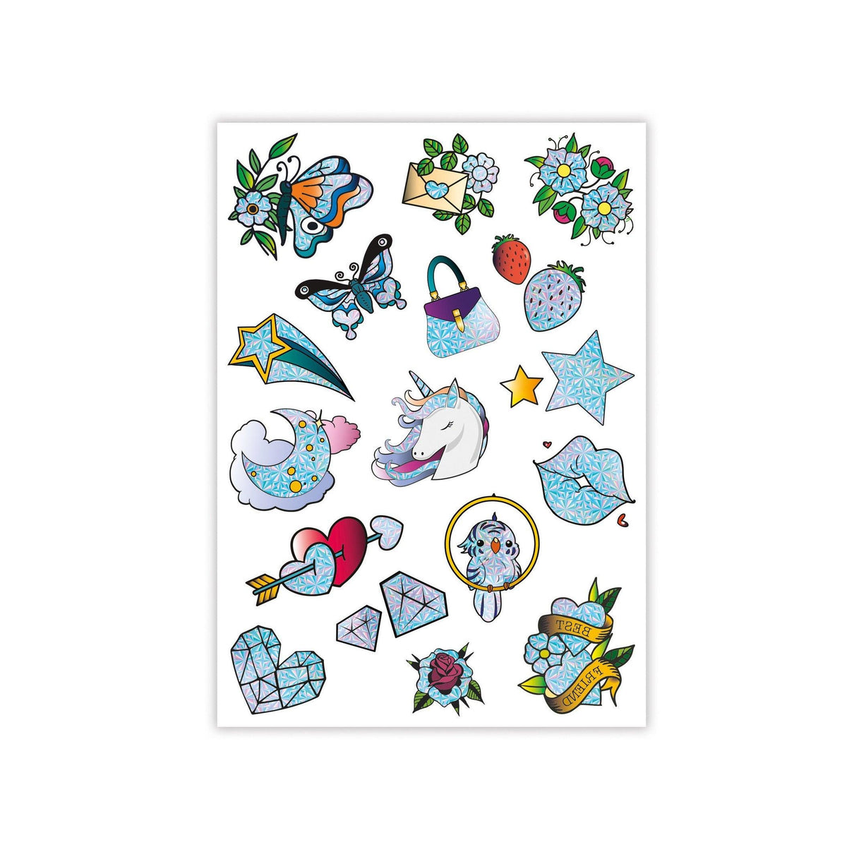 Clementoni - Crazy Chic - Sparkly Tattoo
