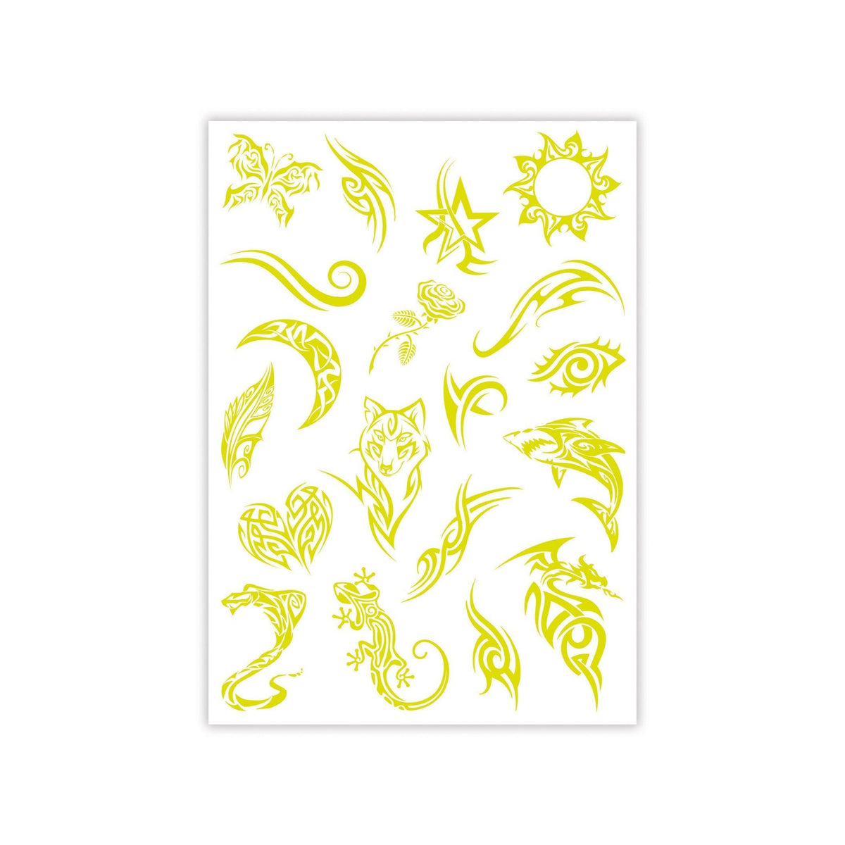 Clementoni - Crazy Chic - Glow In The Dark Tattoo