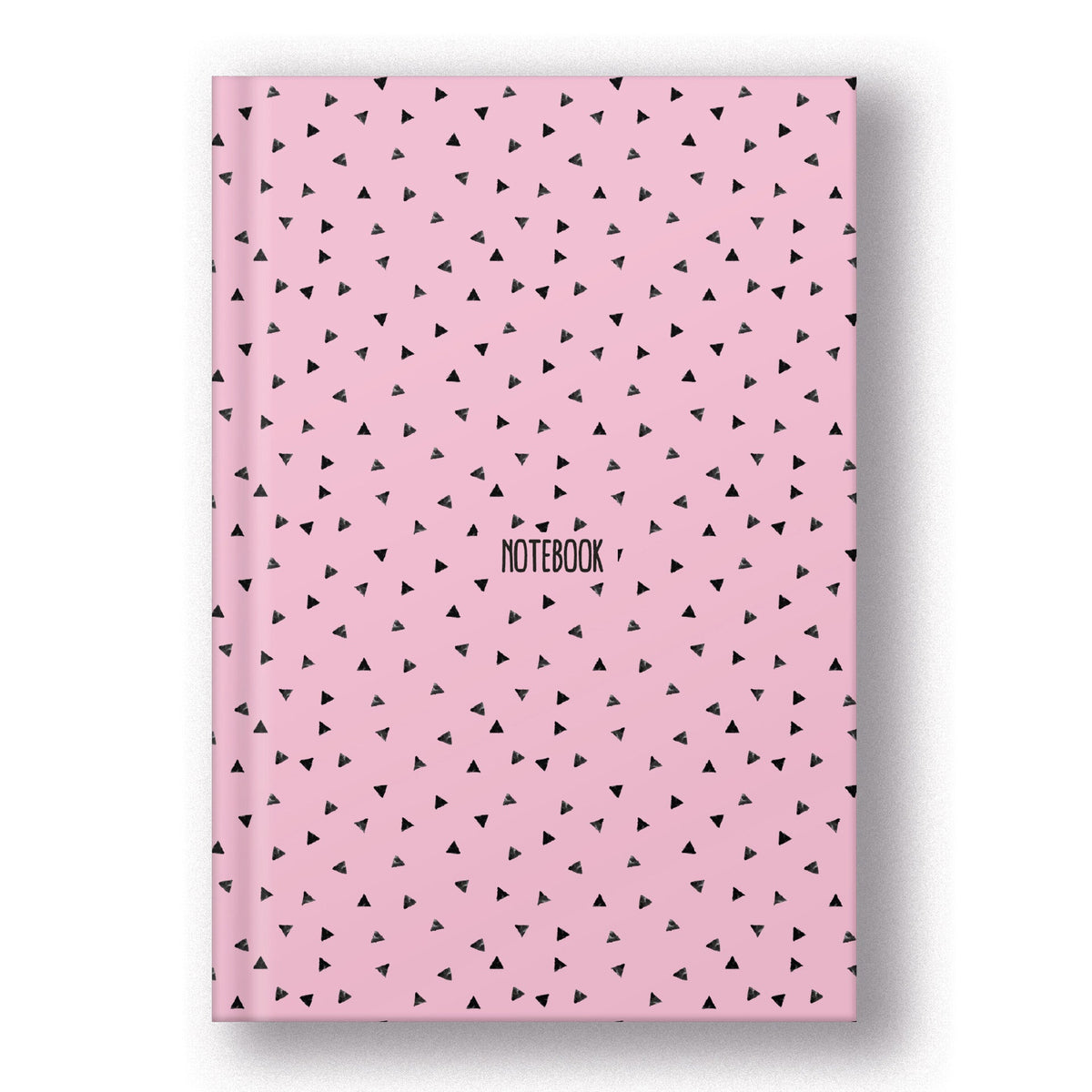 Caderno Agrafado A5 Capa Dura Liso Rosa Padrão Note!