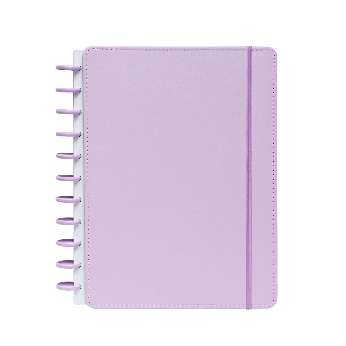Caderno Smart Espiral com Elástico A4 Pautado Lilás Talia