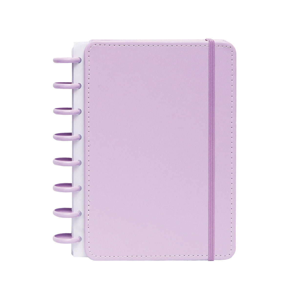 Caderno Smart Espiral com Elástico A5 Pautado Lilás Talia