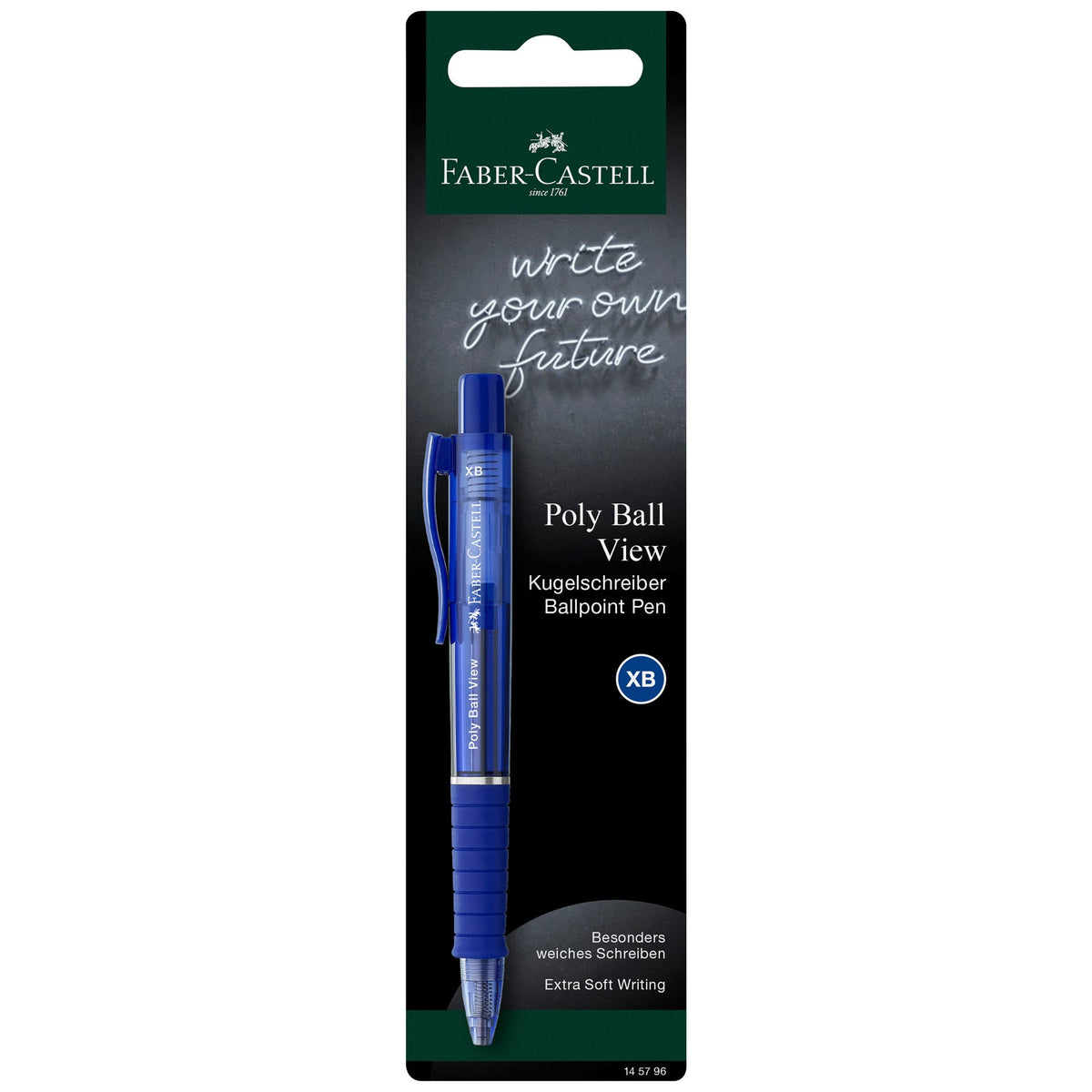 Esferográfica Poly Ball View (várias opções) Faber-Castell