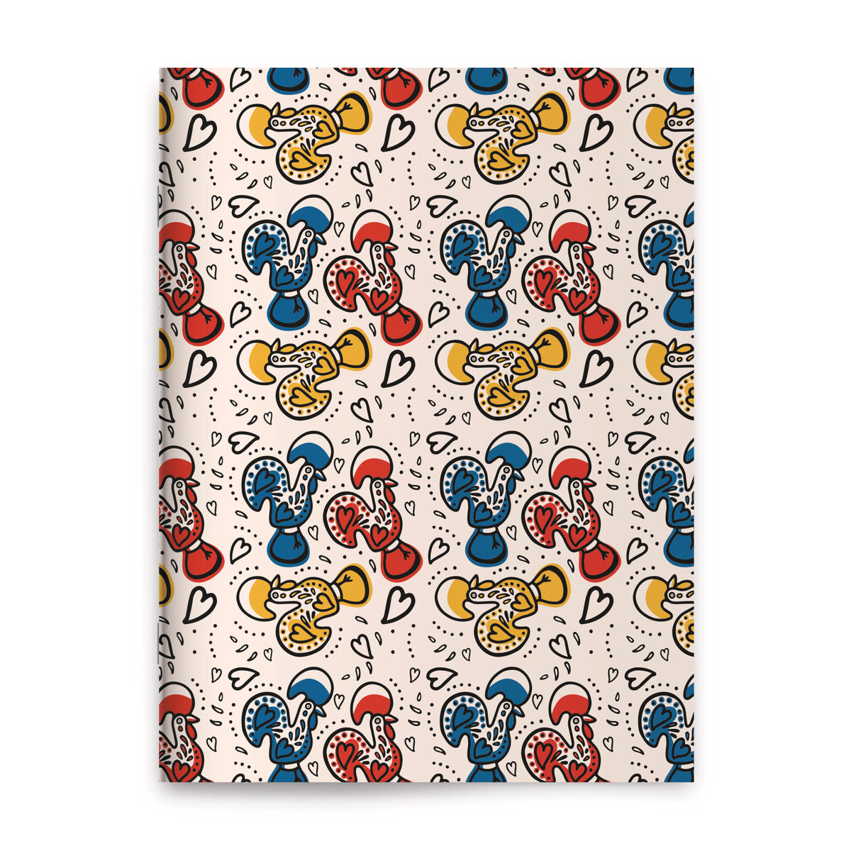 Caderno Agrafado A5 Galo Barcelos Note!