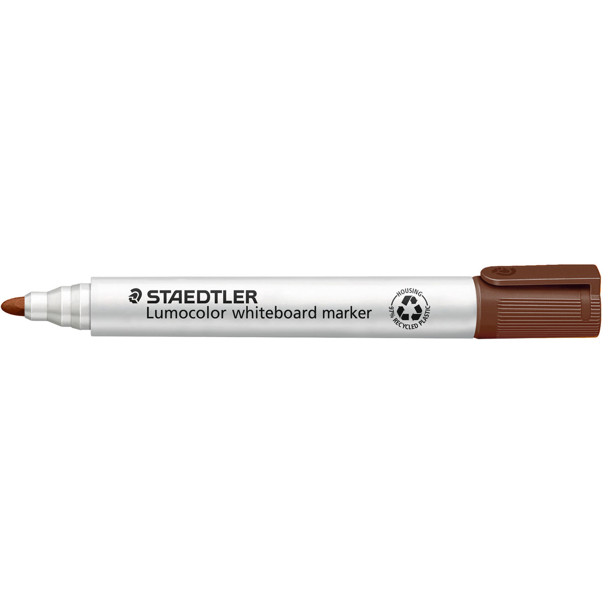 Marcador Quadro Branco Lumocolor Castanho Staedtler