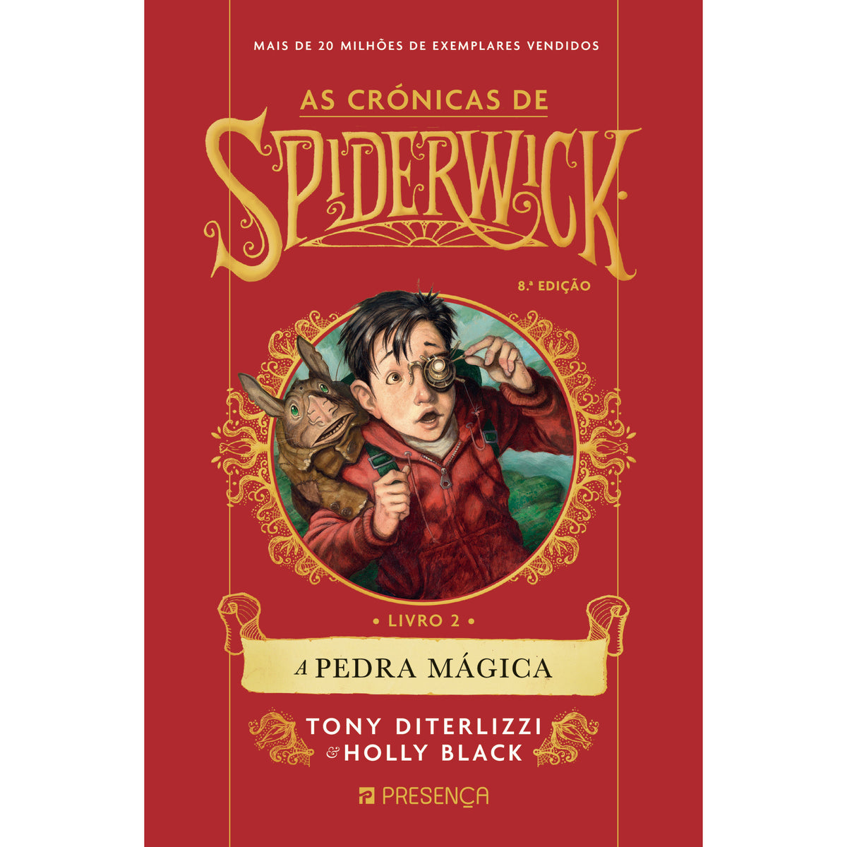 A Pedra Mágica de Tony DiTerlizzi e Holly Black - As Crónicas de Spiderwick - Livro 2