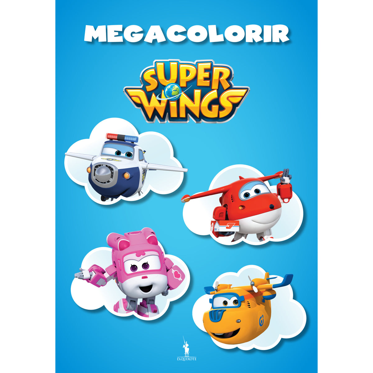 Megacolorir Super Wings de Vários Autores