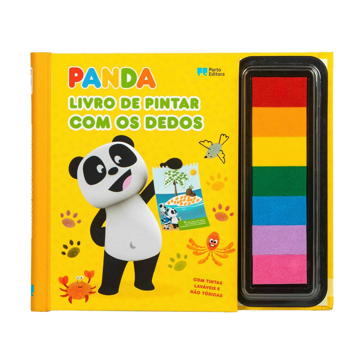 Canal Panda - Livro de Pintar com os Dedos de Panda