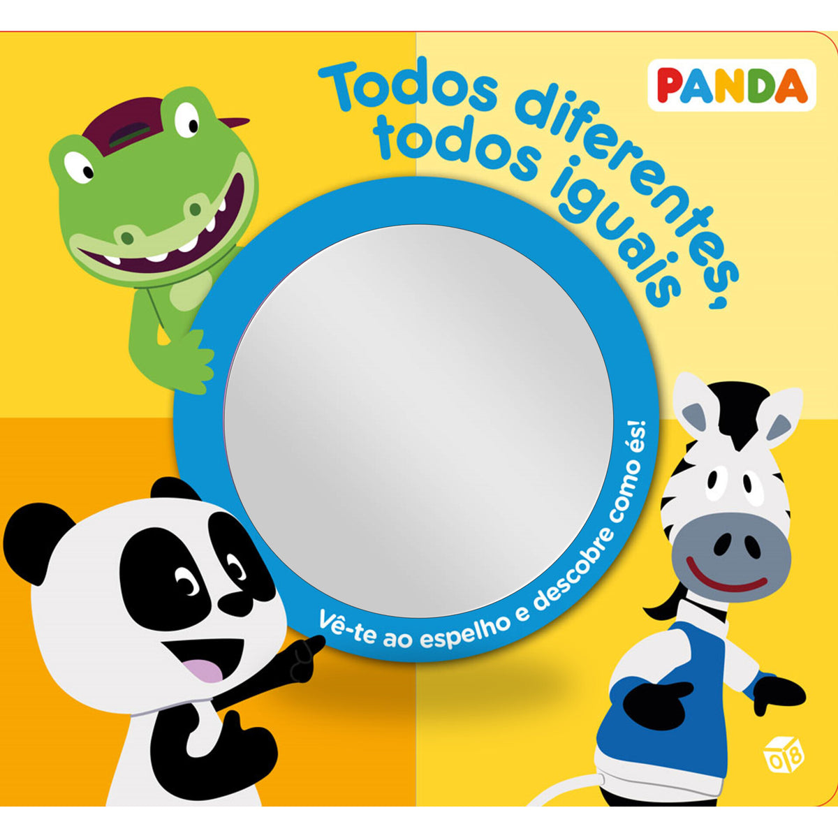 Panda-Todos Diferentes,Todos Iguais:Livro De  Histórias de Zero a Oito