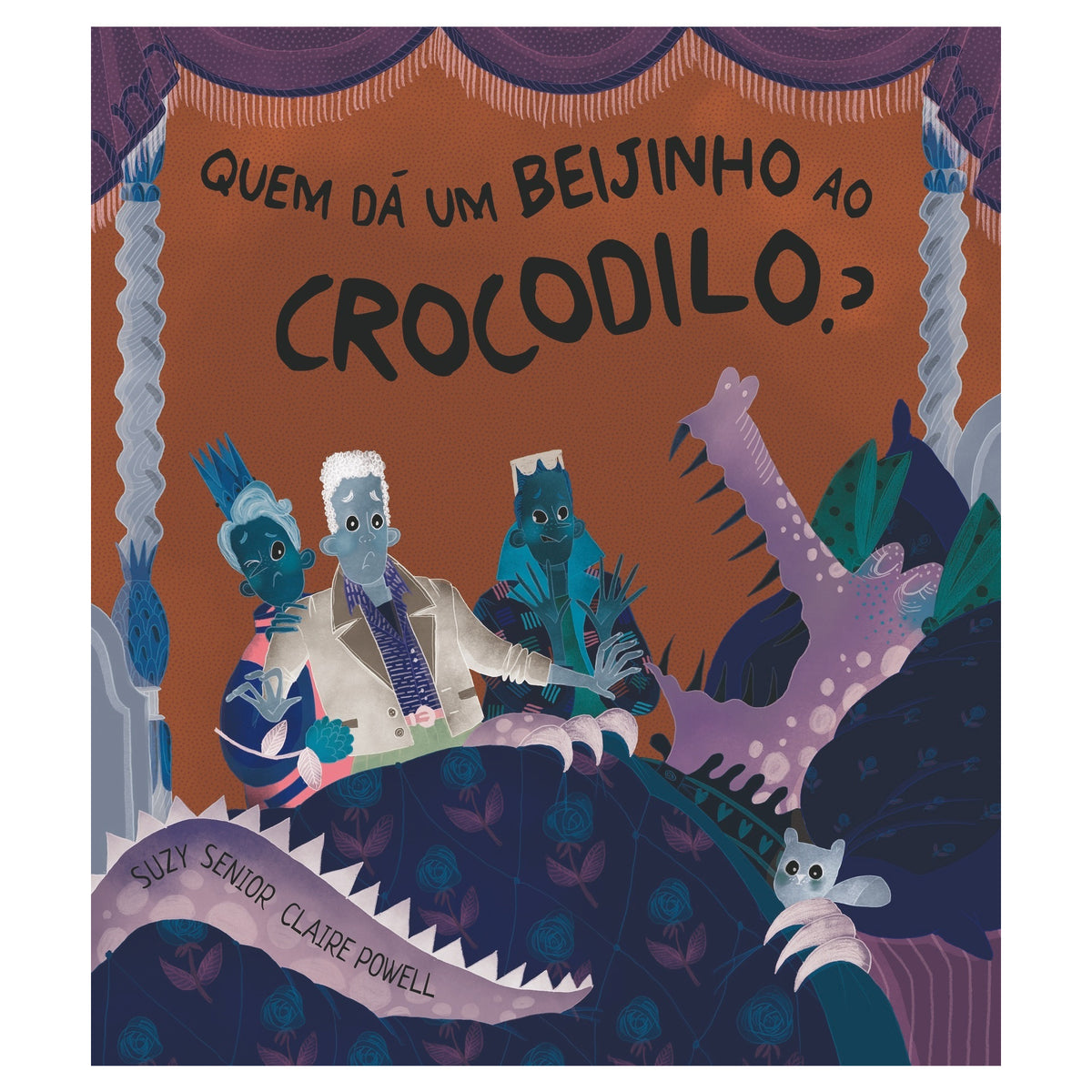 Quem Dá Um Beijinho Ao Crocodilo? de Suzy Senior