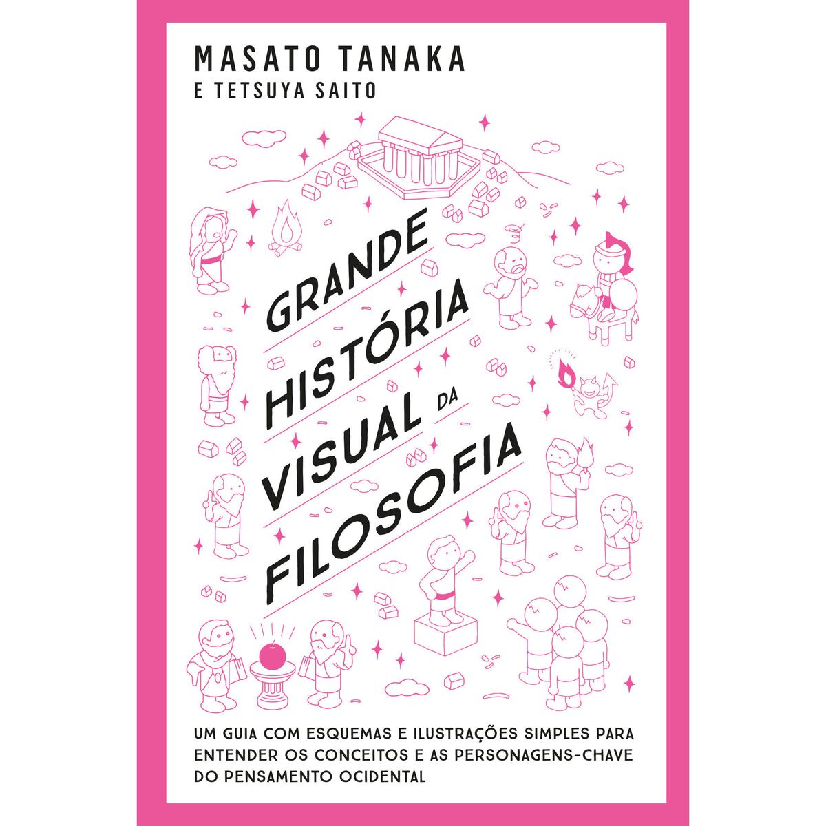 Grande História Visual da Filosofia de Masato Tanaka e Tetsuya Saito
