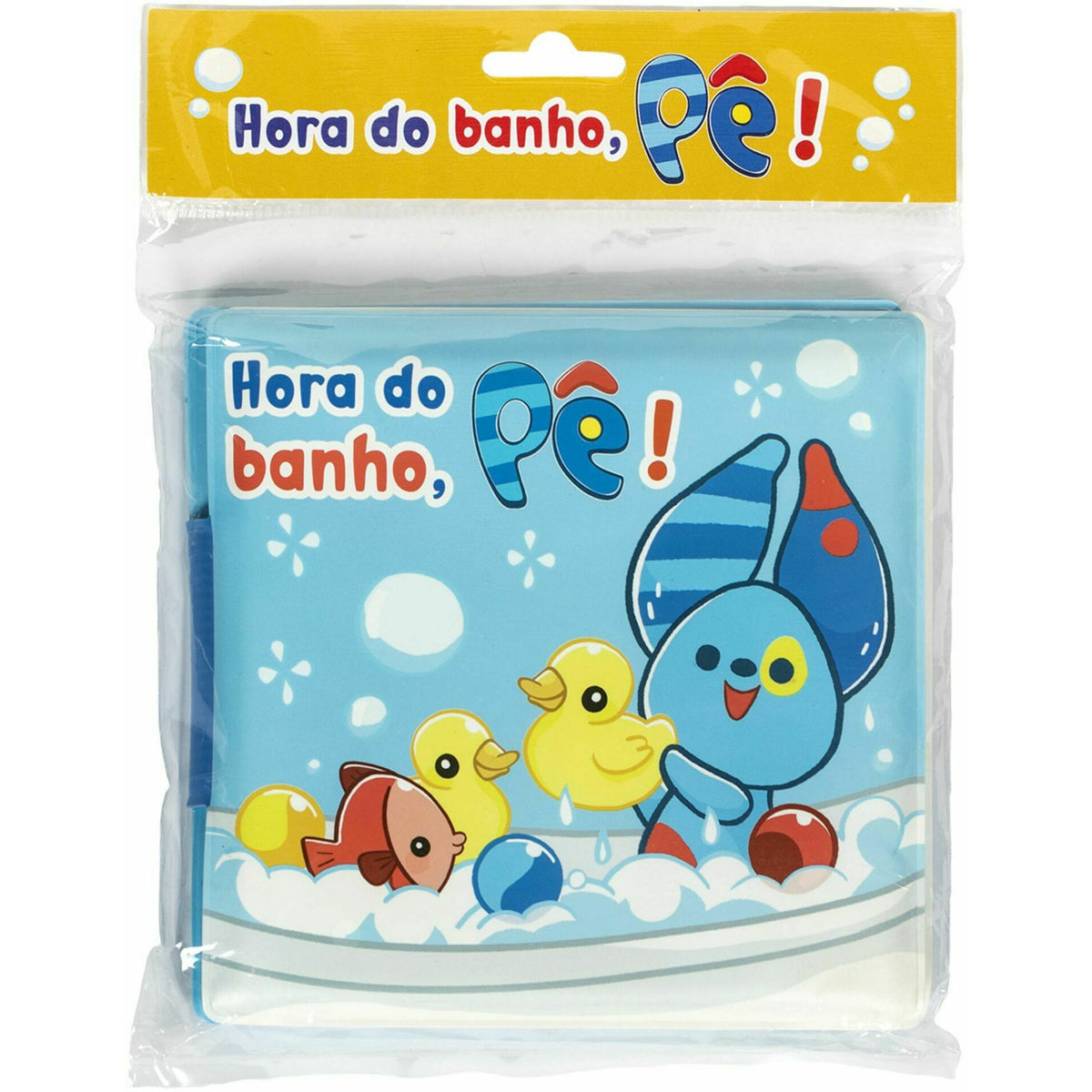 Hora do Banho, Pê! de Cláudia Dias - Um Livro à Prova de Água
