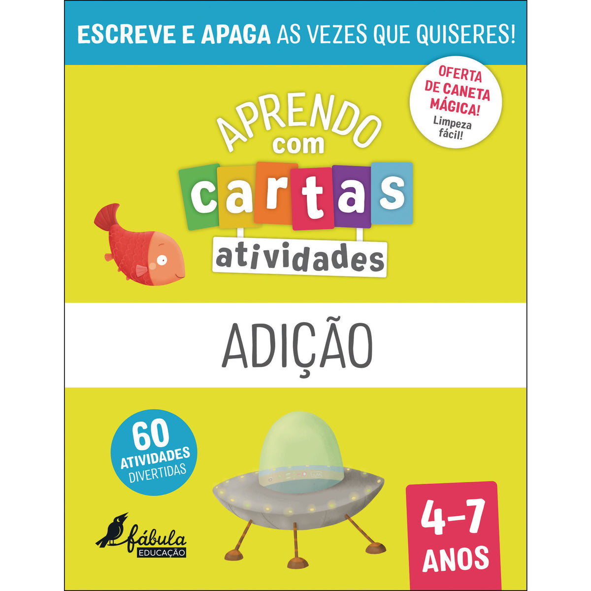 Aprendo com Cartas - Adição (4-7 Anos)
