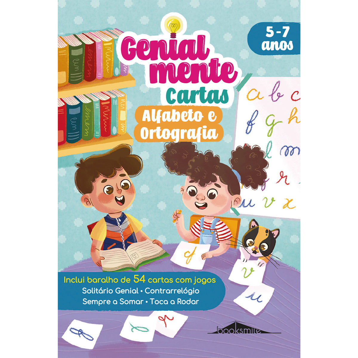 Genialmente Cartas - Alfabeto e Ortografia 5-7 Anos