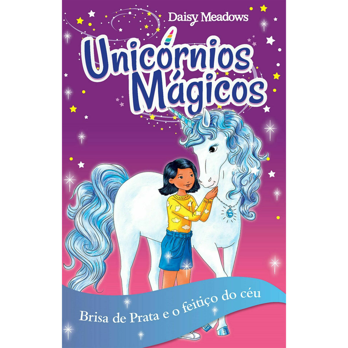 Brisa de Prata e o Feitiço do Céu de Daisy Meadows - Livro 2