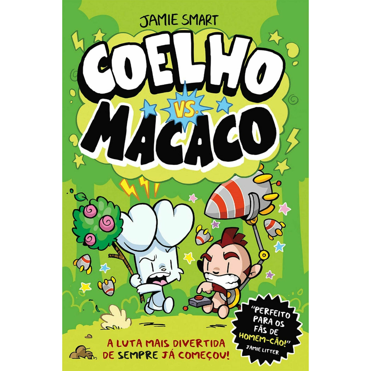 Coelho Vs. Macaco de Jamie Smart