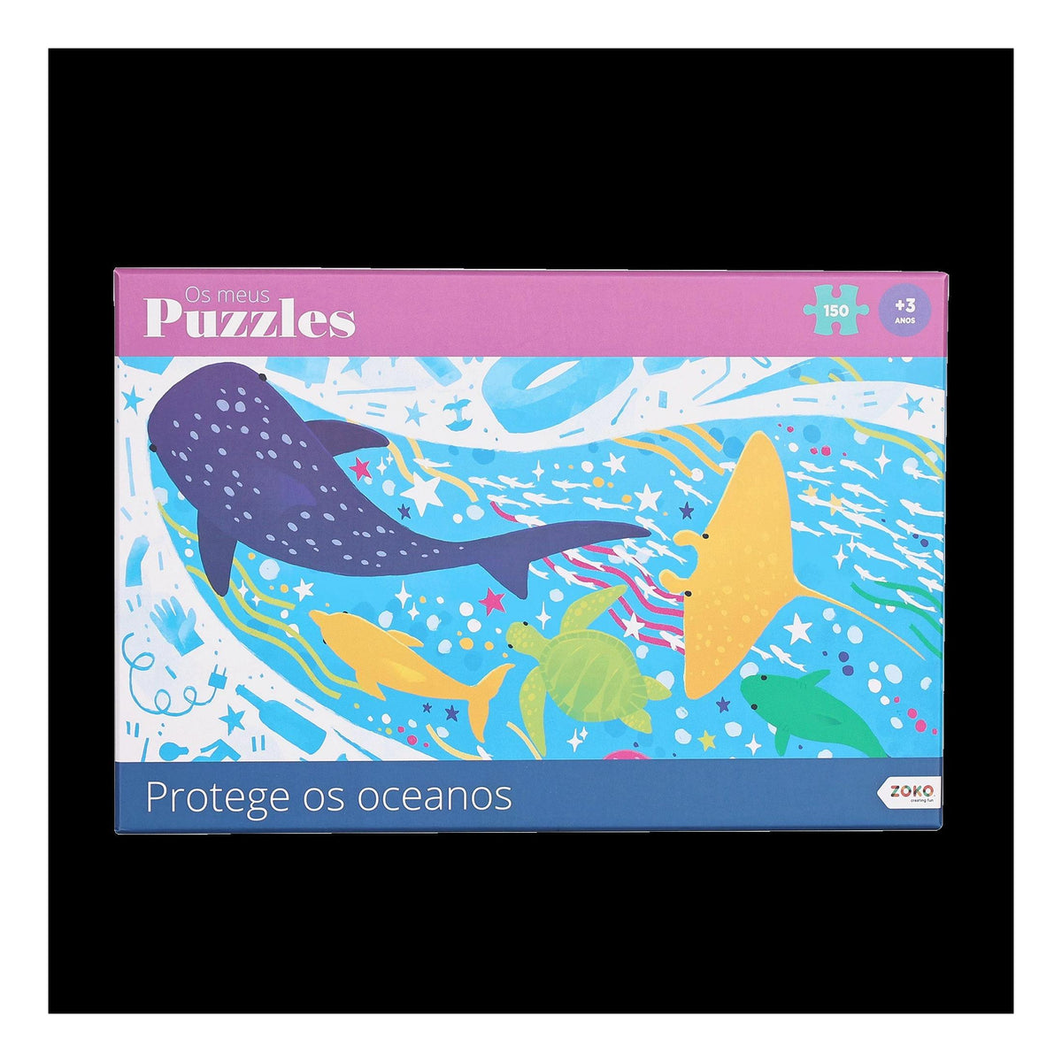 Zoko - Puzzle Protege os Oceanos 150 Peças