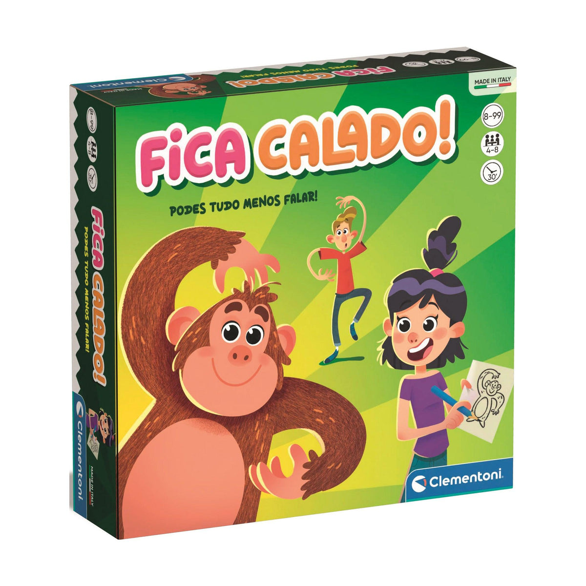 Clementoni - Jogo de Tabuleiro Fica Calado
