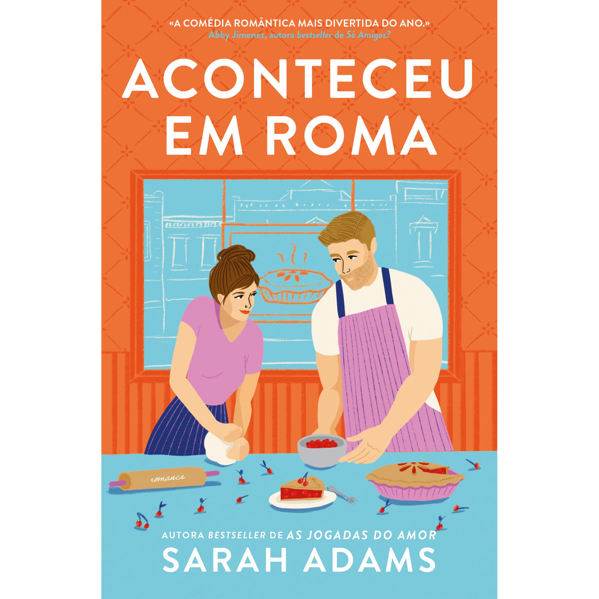 Aconteceu Em Roma de Sarah Adams