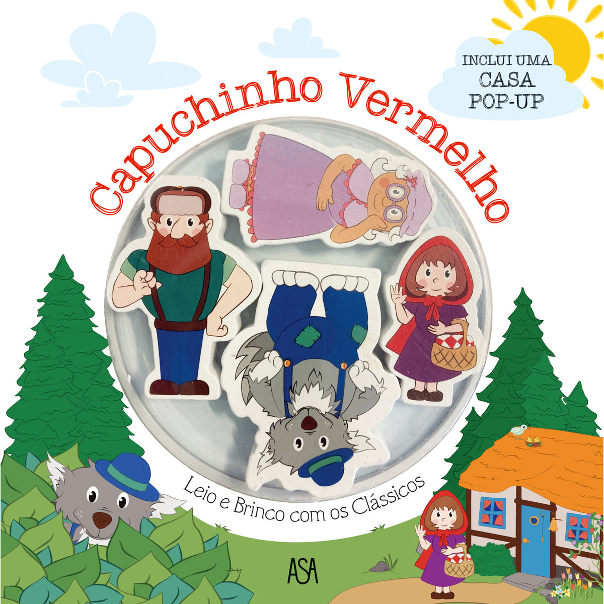 Leio e Brinco com os Clássicos - Capuchinho Vermelho de Vários Autores