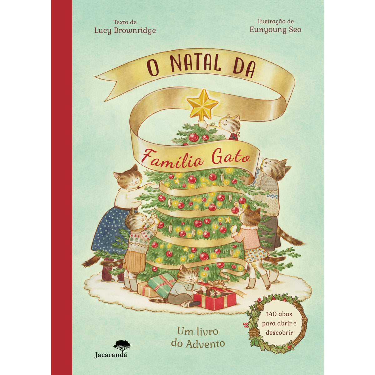 O Natal da Família Gato de Lucy Brownridge - Um Livro do Advento