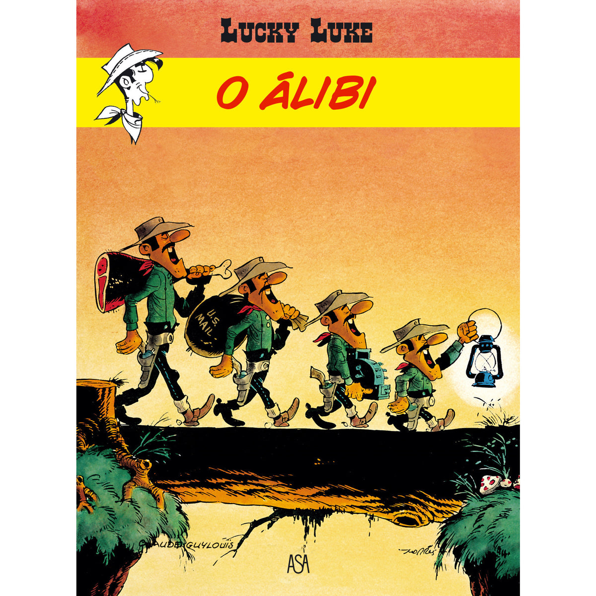 Lucky Luke - o Álibi de Claude Guylouis e Morris