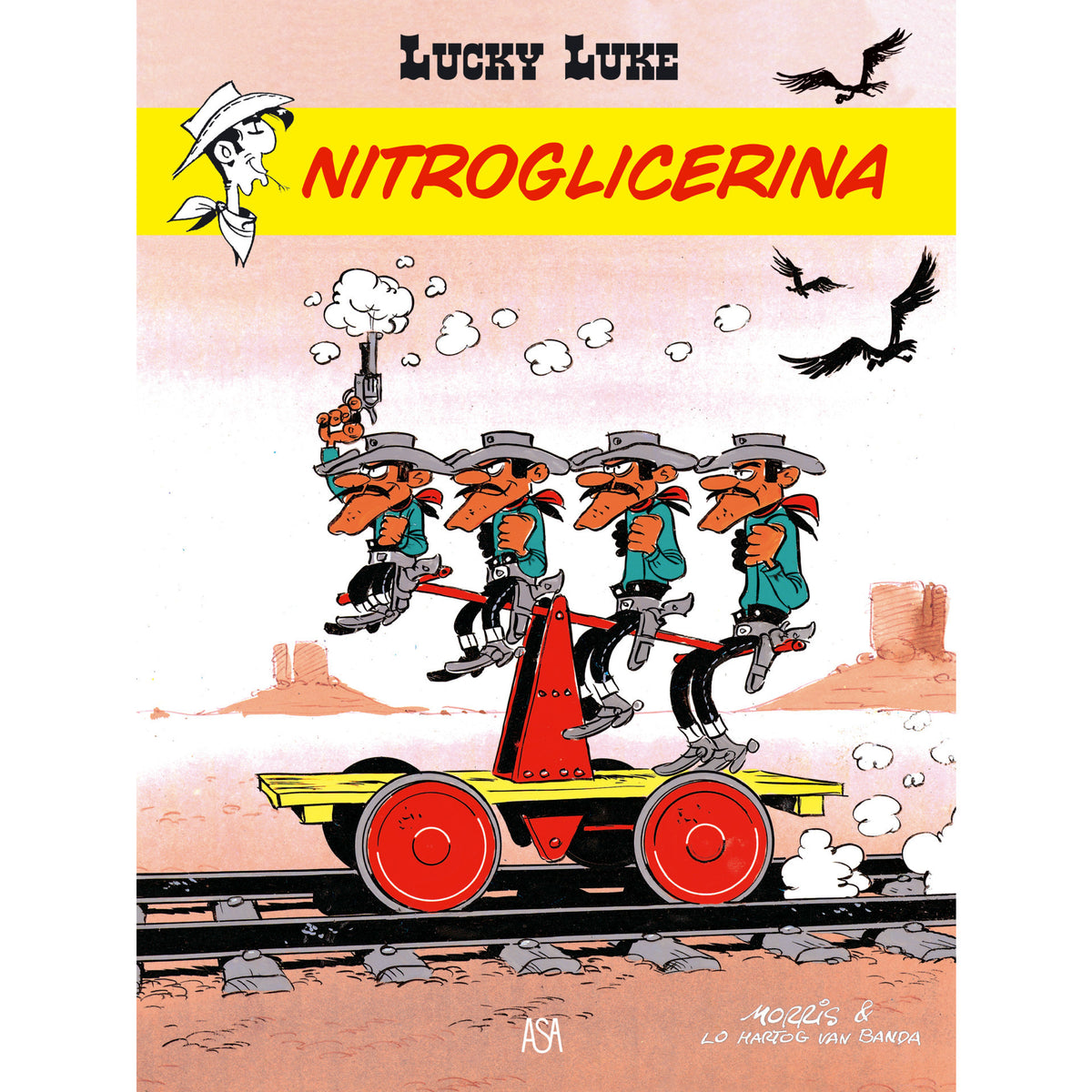 Lucky Luke - Nitroglicerina de Lo Hartog Van Banda e Morris
