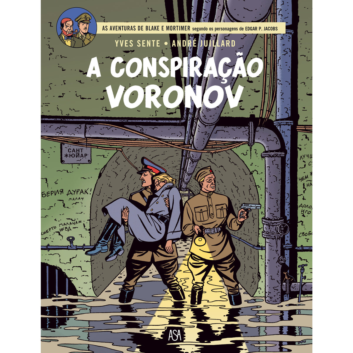 Blake e Mortimer Nº 14 - A Conspiração Voronov de Yves Sente e André Juillard
