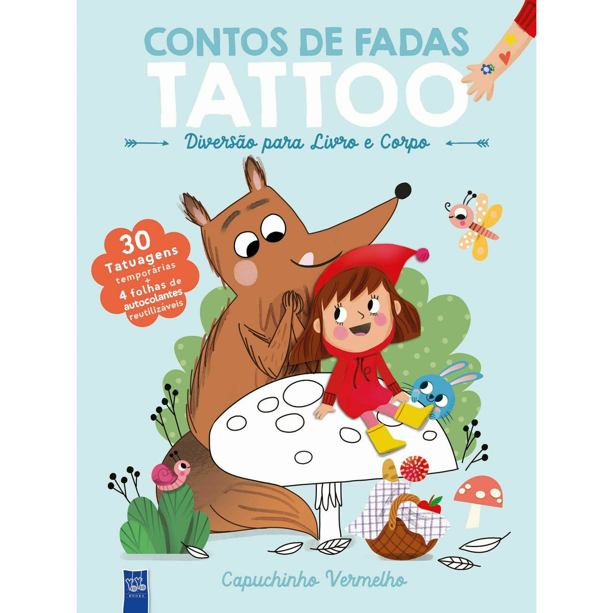 Contos de Fadas - Tattoo - Capuchinho Vermelho de Yoyo Books