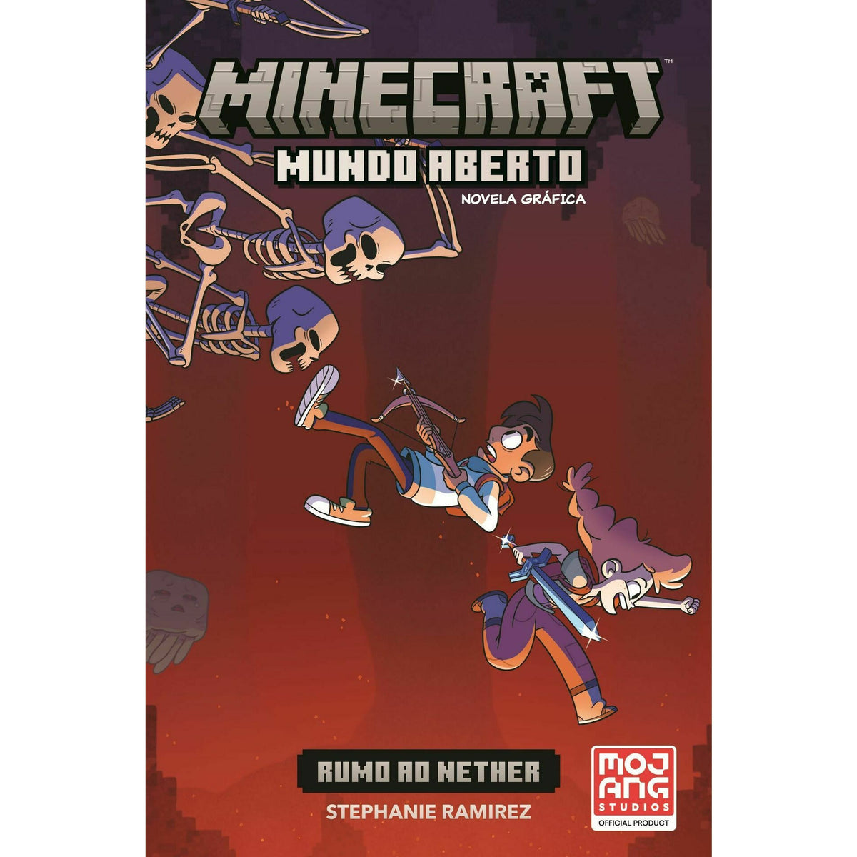 Mundo Aberto: Rumo ao Nether: Novela Gráfica de Stephanie Ramirez
