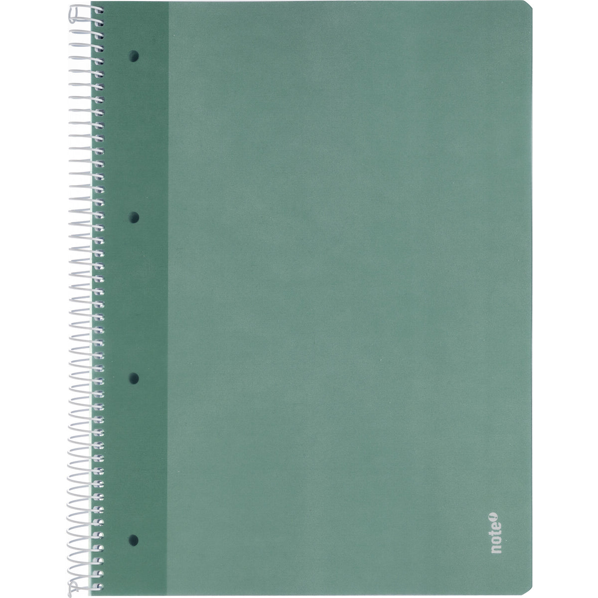 Caderno Espiral A4 Quadriculado Verde Escuro Note!