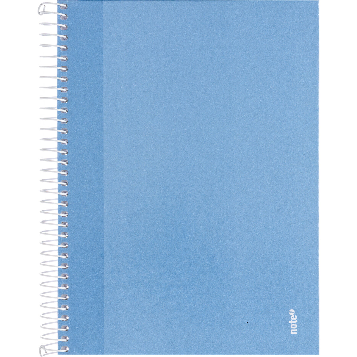 Caderno Espiral A5 Capa Dura Pautado Azul Claro Note!