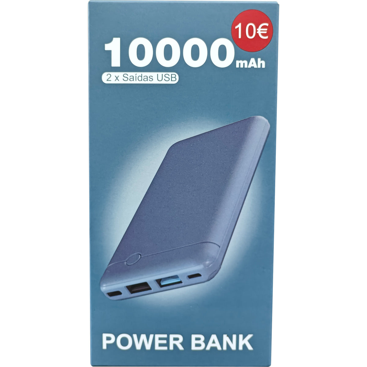 Power Bank 10.000Mah Azul Fusion