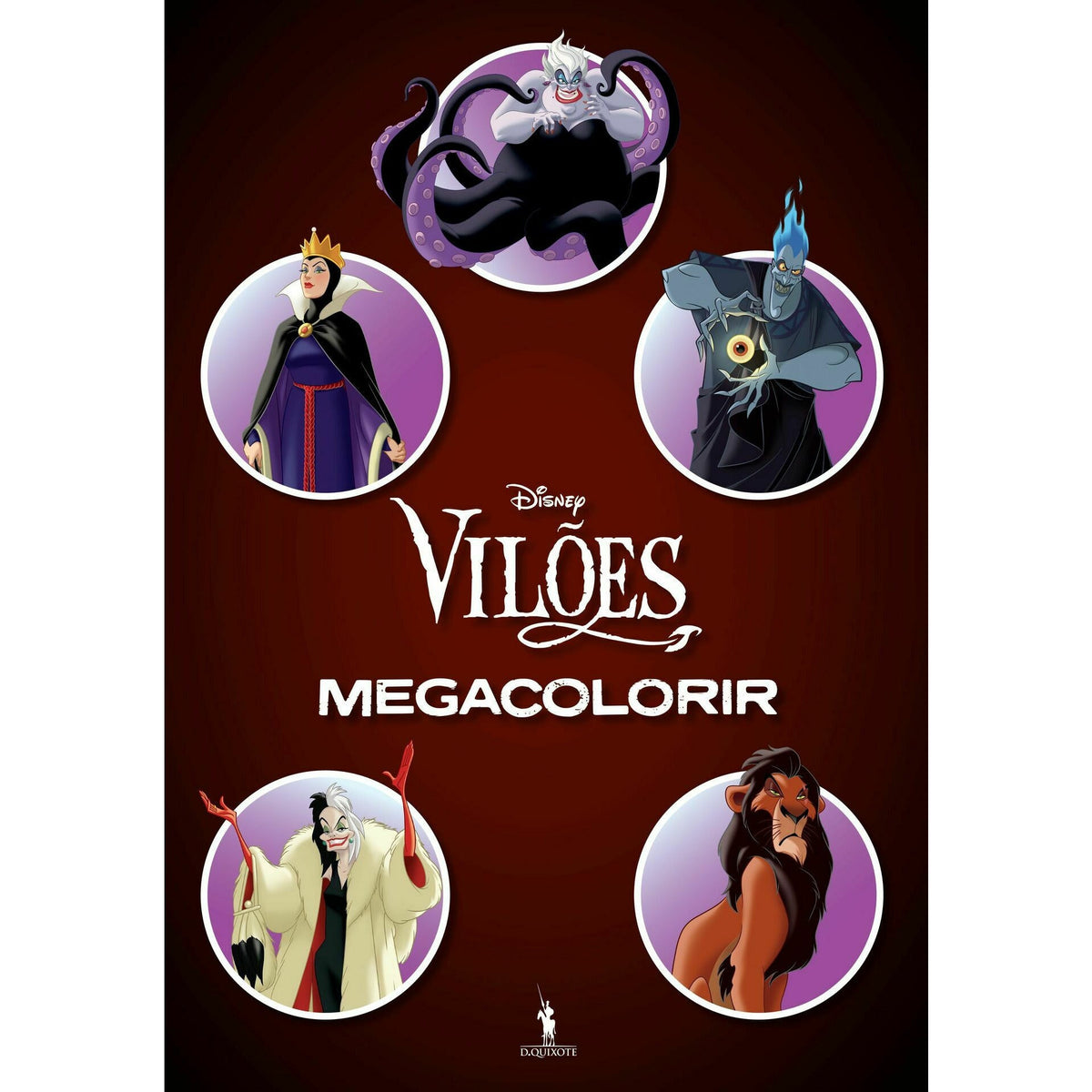 Megacolorir Vilões de Disney