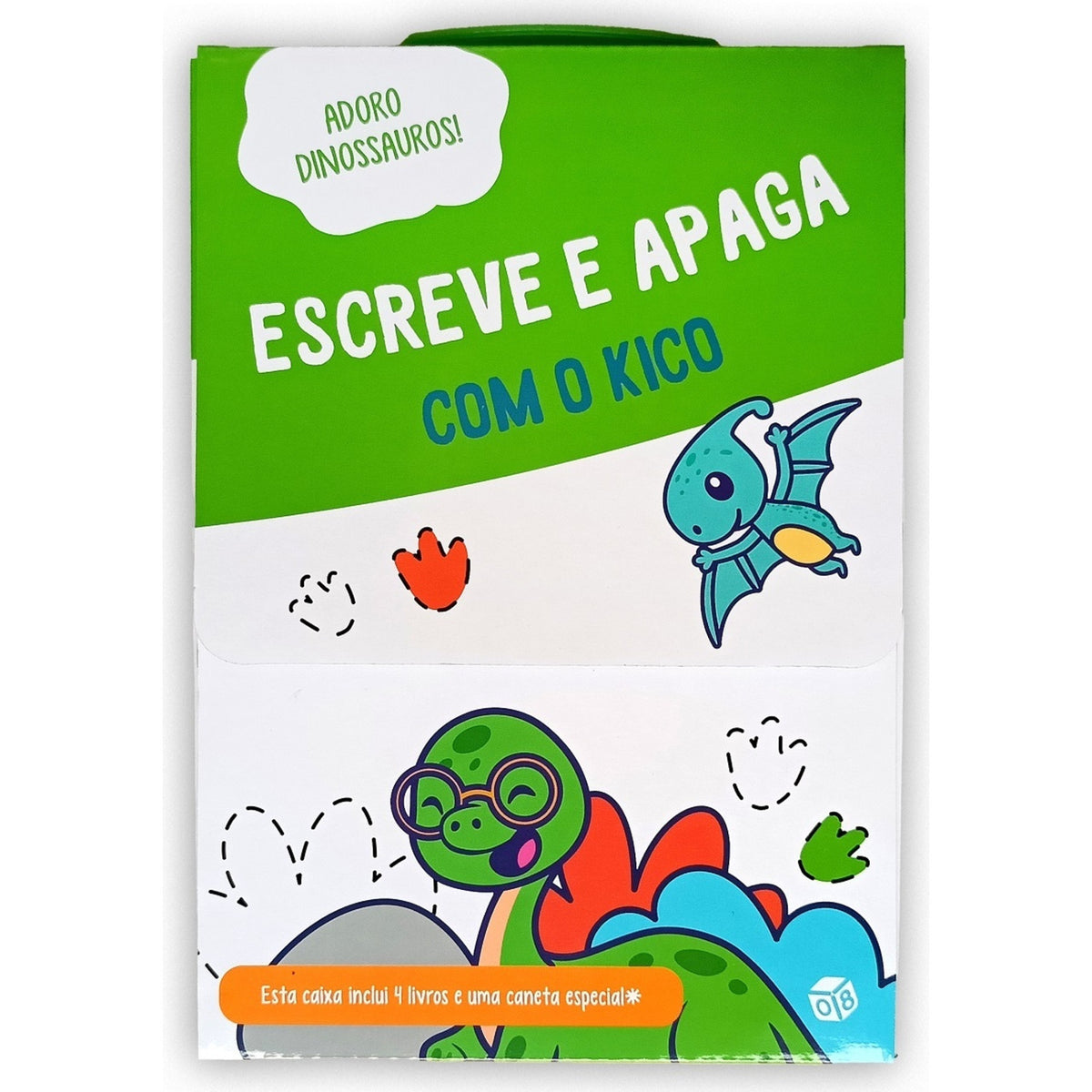 Adoro Dinossauros!Escreve A Ap de Zero A Oito