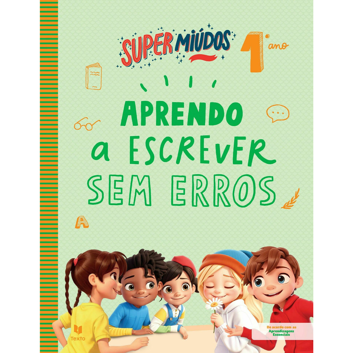 Supermiúdos - Aprendo a Escrever sem Erros - 1º Ano