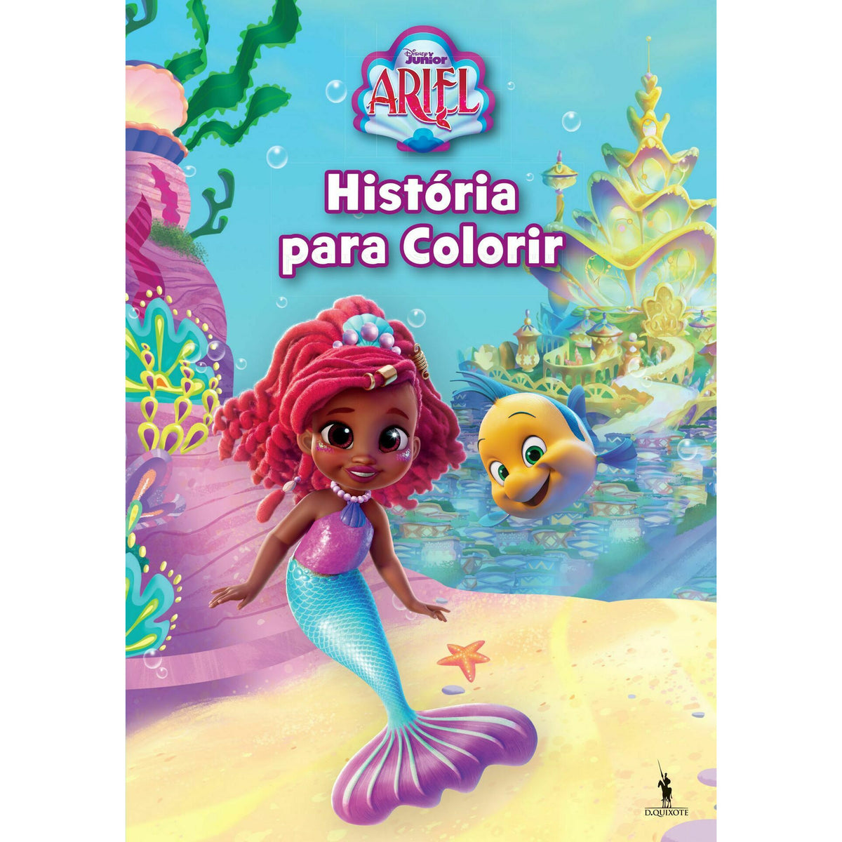 Ariel - História para Colorir de Disney