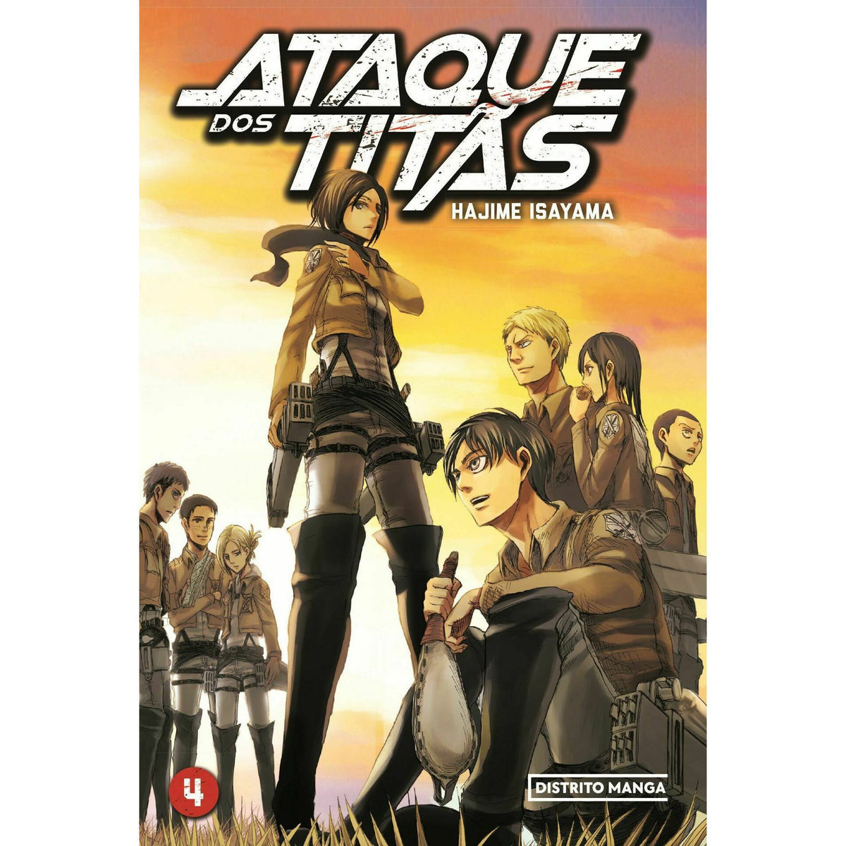 Ataque dos Titãs - Livro 4 de Hajime Isayama