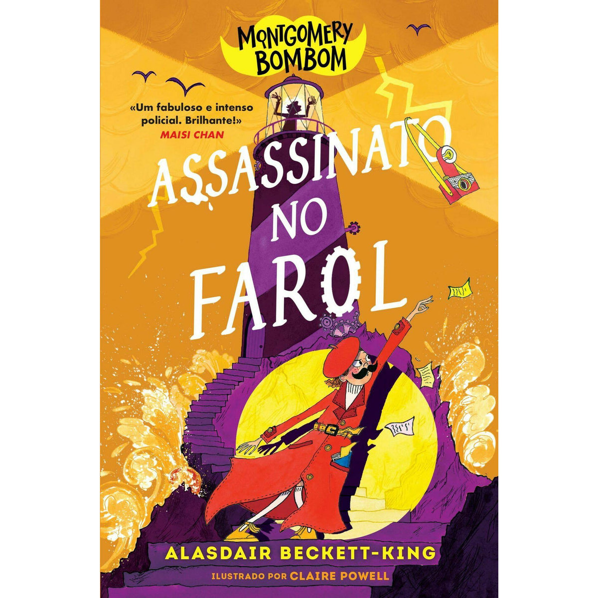 Assassinato no Farol de Alasdair Beckett-King - Montgomery Bombom Nº 2