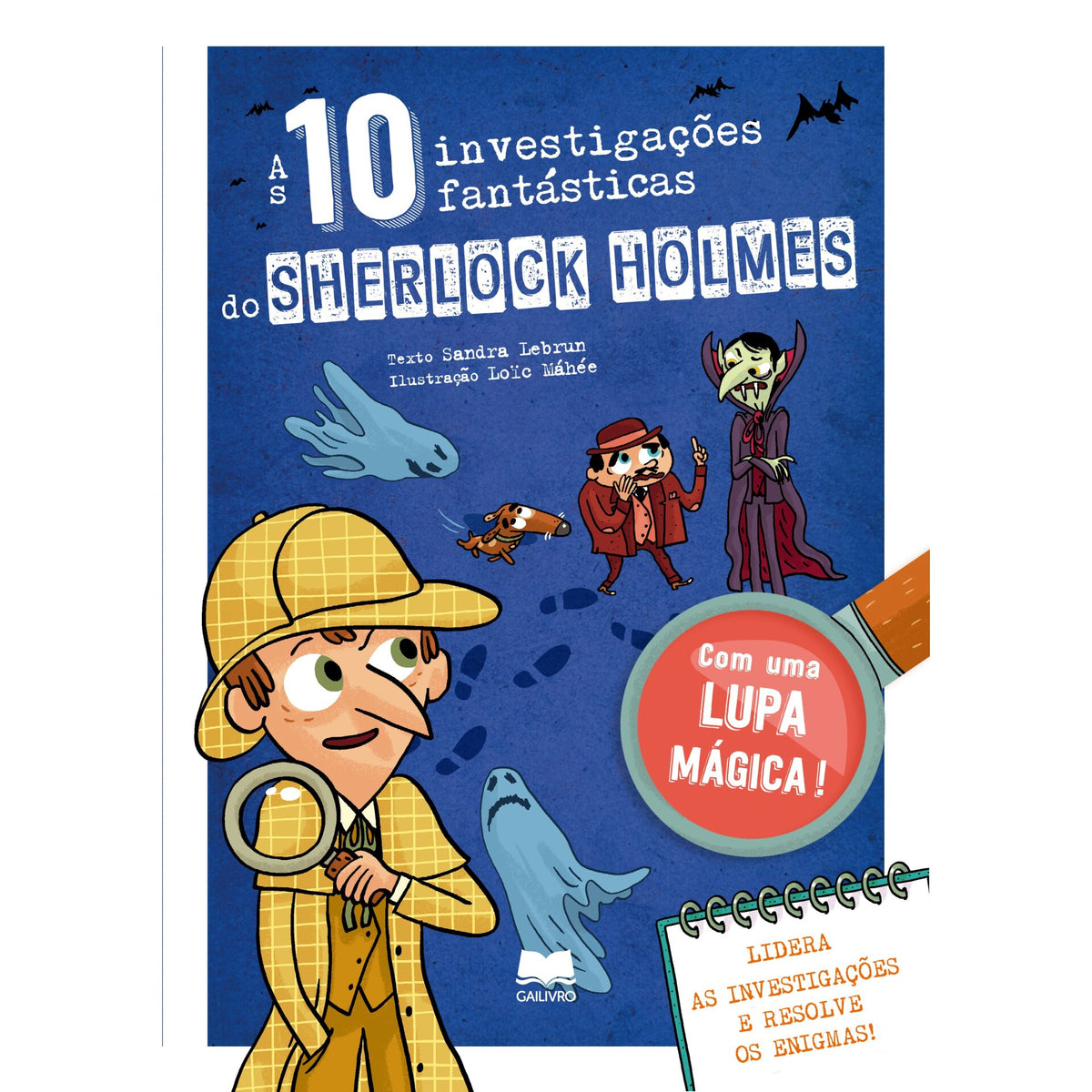 As 10 Investigações Fantásticas do Sherlock Holmes de Sandra Lebrun