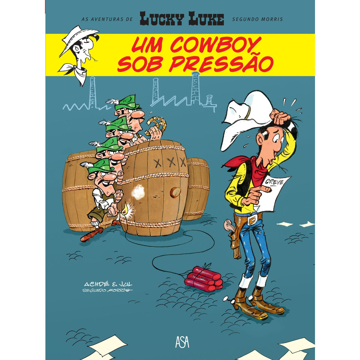 Lucky Luke - um Cowboy Sob Pressão de Morris, Jul e Achdé
