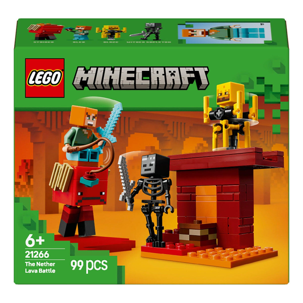 LEGO Minecraft - A Batalha da Lava do Nether - 21266