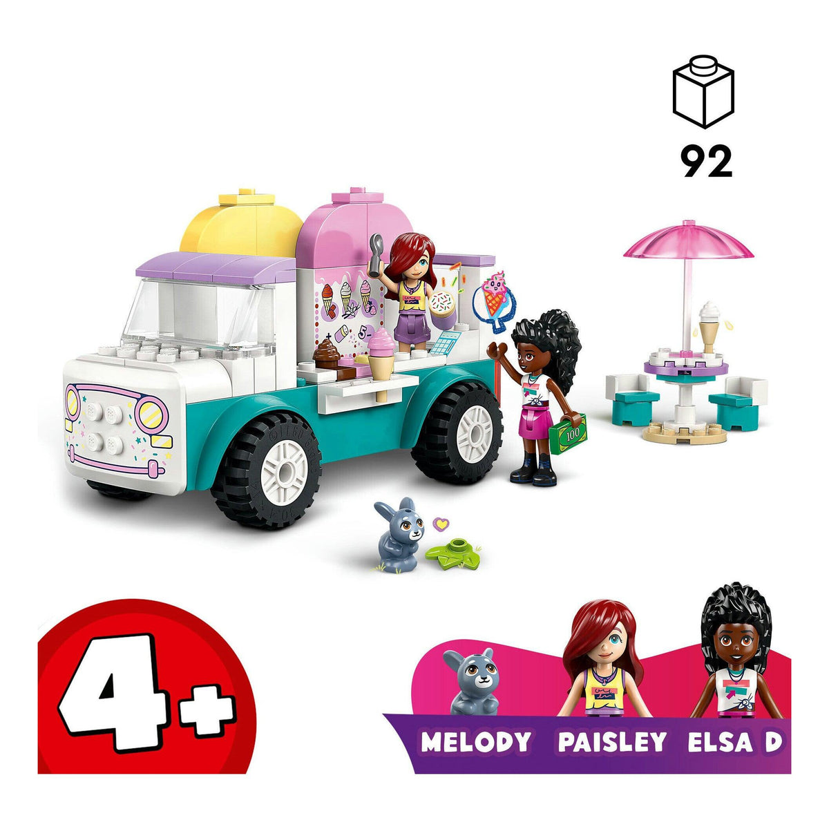 LEGO Friends - Carrinha de Gelados de Heartlake City - 42644