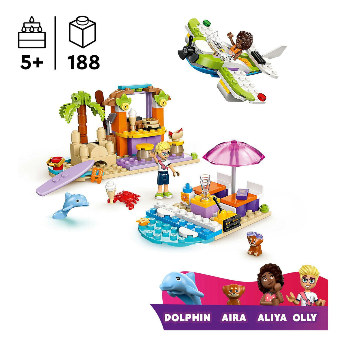 LEGO Friends - Mala de Praia e Viagem Criativa - 42672