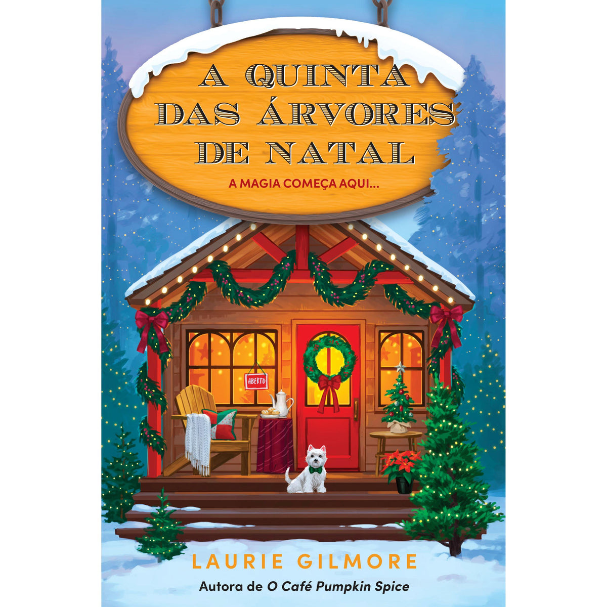 A Quinta das Árvores de Natal de Laurie Gilmore